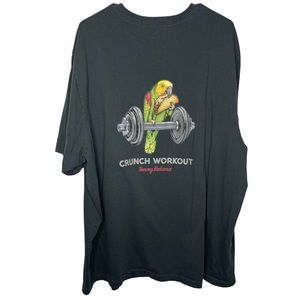 Tommy Bahama Shirt Parrot Taco Crunch Workout  3XL